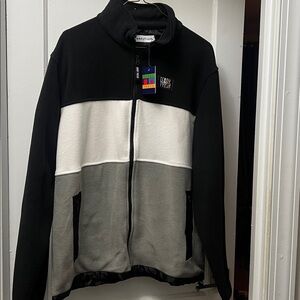 NWT Teddy Fresh 2XL Color Block Fleece Jacket